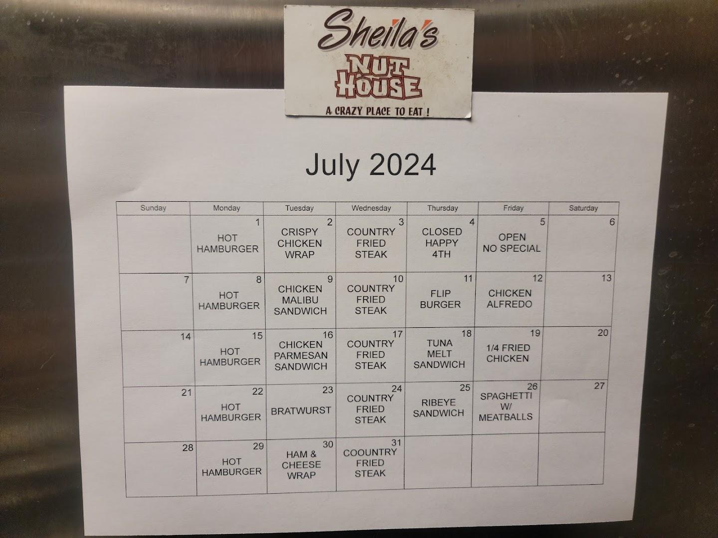 Sheila's Nut House