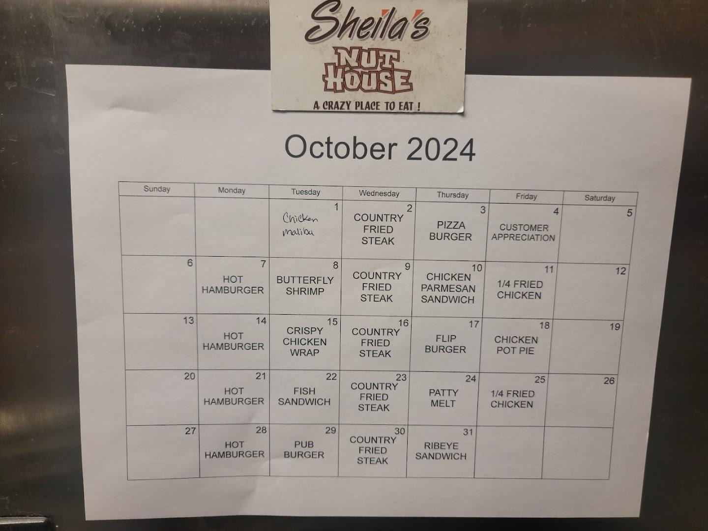 Sheila's Nut House