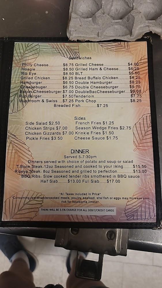 Sheila's Nut House Menu image 2